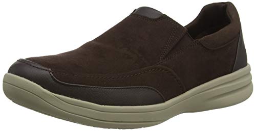 Clarks Stepstrolledge, Mocasines para Hombre, Marrón (Brown Brown), 44 EU