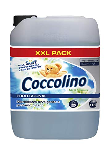 Coccolino - Suavizante profesional para la primavera, 10 L