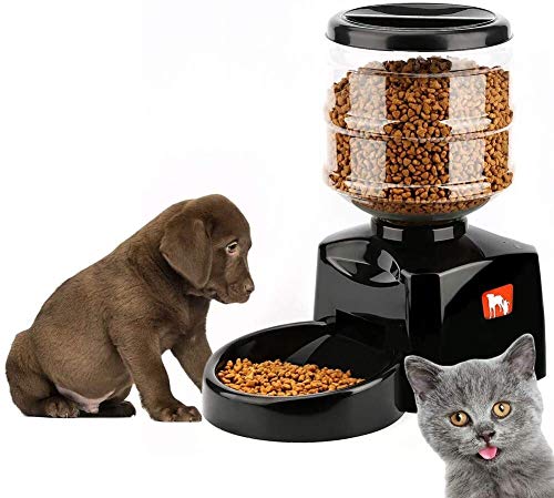 Comida for gatos Dispensadores Alimentador automático del animal doméstico gatito gato alimentador del alimento de perro alimentador Triturador gato alimentador Pet Bowl envase de alimento automático