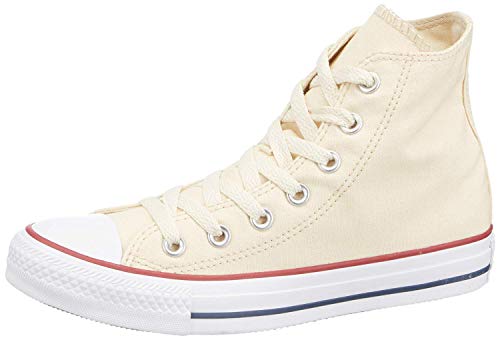 Converse Chuck Taylor All Star Hi Top, Zapatillas Unisex Adulto, Beige (Unbleached White), 42.5 EU