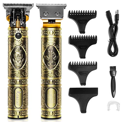 Cortapelos Profesional Cortadora de Cabello para Hombres, Cortar el Pelo Inalámbrico, Recortadora de Barba para Hombres, con LED de Luz Rápida, Carga USB, 3 Peines Limitados Profesionales