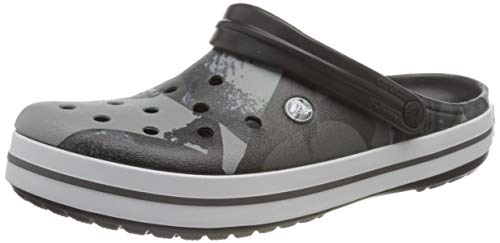 Crocs UnisexAdulto Crocband Ombreblock Clogs, Negro (Black/White), 43-44