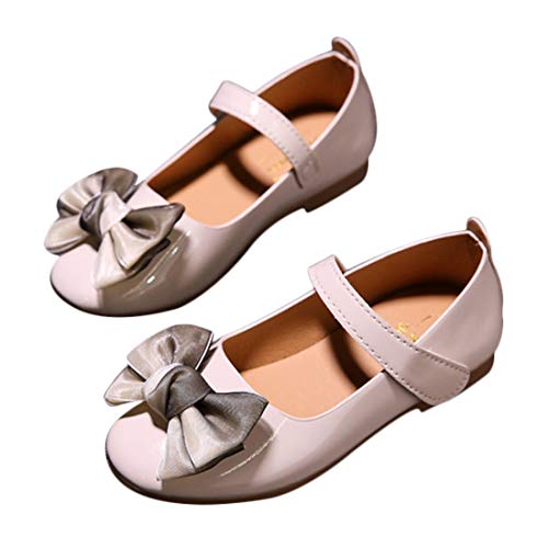 DEBAIJIA Princess Niñas Zapatos 2-9 Años Zapatillas Moda Niños Clásico Hermosa Flor Tendencia Primavera Otoño Fondo Suave Cuero Baile Dulce Pequeño Fresco Caminar Al Aire Libre