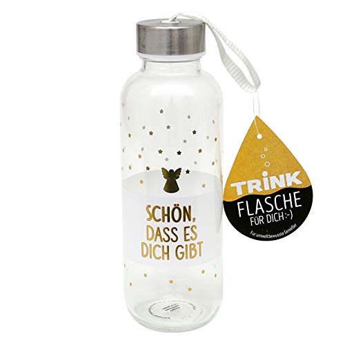 Dekohelden24 - Colección de ángeles, productos y diseños a elegir sobre menú desplegable, Bonito diseño., Trinkflasche