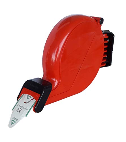 Dispensador de Color Rojo en Forma de Caracol para Sistema Su Turno