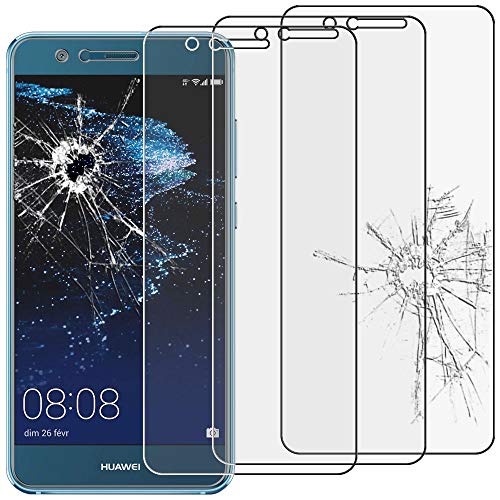 ebestStar - [Lote x3 Cristal Templado Compatible con Huawei P10 Lite Protector de Pantalla, Película Vidrio Protectora Ultrafina, Dureza 9H, Sin-Burbujas [Aparato: 146.5 x 72 x 7.2mm, 5.2'']