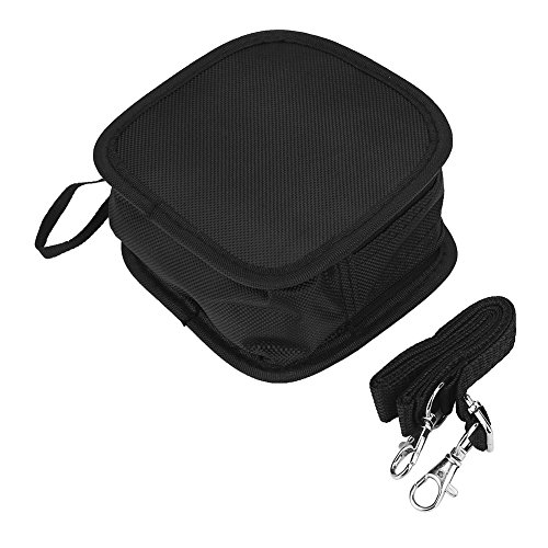 EBTOOLS 9 Ranuras de Nylon Bolsa de Filtro de la Caja, Bolsa de la Cartera de la Lente de la Cámara Bolsa de Transporte Bolsa con Correa de Hombro Accesorio de Fotografía