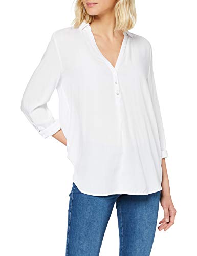 Esprit 990ee1f301 Blusa, Blanco (White 100), 36 (Talla del Fabricante: 34) para Mujer