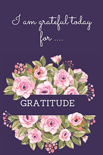 GRATITUDE: GRATITUDE JOURNAL In this notebook you can write down all the things that are grateful for in life as it is beautifully designed consisting of 120 pages measuring 6/9