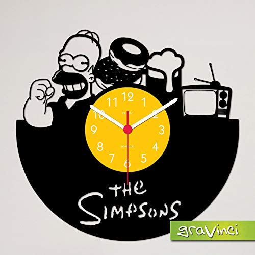 Gravinci.de Homer Simpson - Reloj de pared