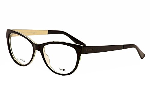 Gucci BLACK FLORA CRYSTAL GOLD WITH - LENS