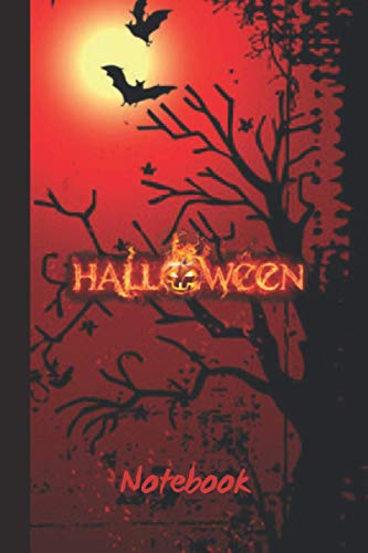 Halloween Notebook: For teens| 100 pages| size 6*9| All interior pages are different and in color.