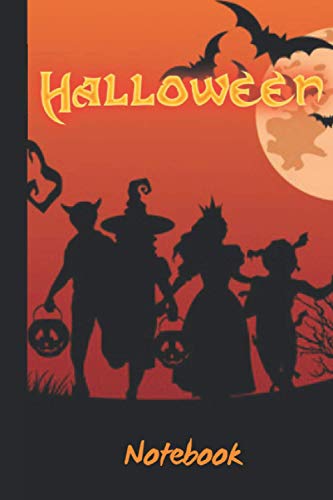 Halloween Notebook: For teens| 100 pages| size 6*9| All interior pages are different and in color.