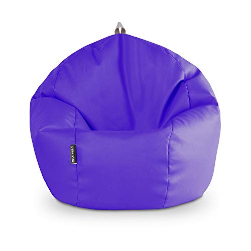 HAPPERS Puff Pelota Polipiel Interior Lila