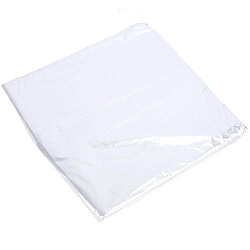 HERCHR Bolsas para Ropa de 50 Piezas con Orificio para Colgar a Prueba de Polvo Transparente a Prueba de Polvo para Guardar Ropa en el Armario y Bolsas Desechables para Tintorería(60 * 90)