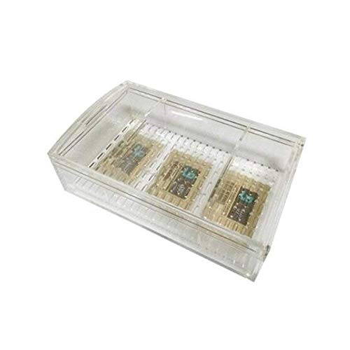 Humidor Caja de cigarrillos, Viaje portátil Cedro de cedro Caja de cigarrillos Humidificador de madera maciza Caja de cigarros Profesional 3 Palitos 4 palitos, regalo, negro (Envíe el cortador de ciga