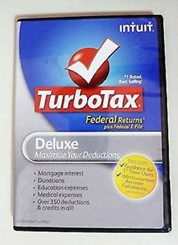 Intuit TurboTax Deluxe 2012 - Software de análisis financiero (ENG)