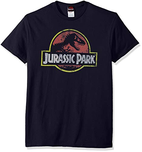 Jurassic Park Logo Men's T-Shirt Camisetas y Tops(Medium)