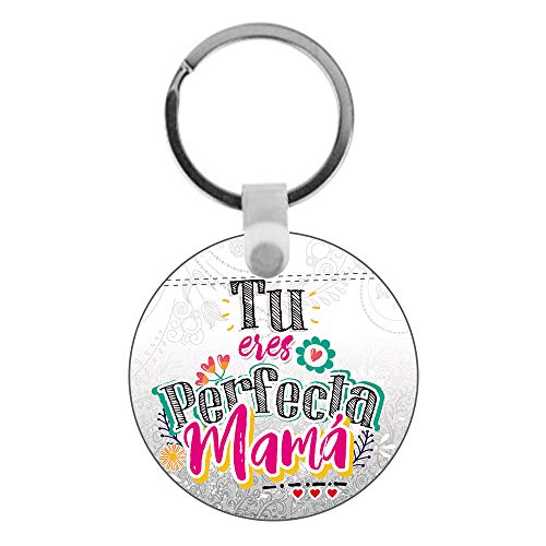 Kembilove Llaveros Personalizados Madre – Regalo para día de la Madre – Regalo Mujer – Llaveros Originales Mama – Impresión 2 Caras