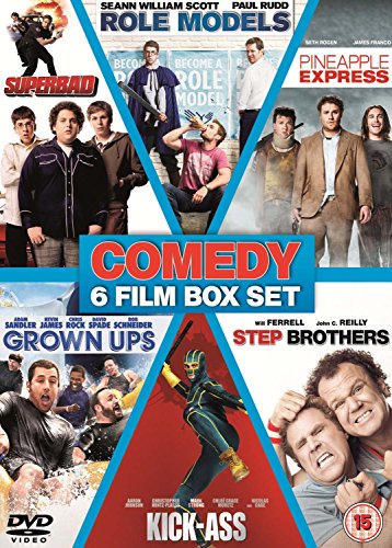 Kick-Ass/Role Models/Pineapple Express/Grown Ups/... (6 Dvd) [Edizione: Regno Unito] [Reino Unido]