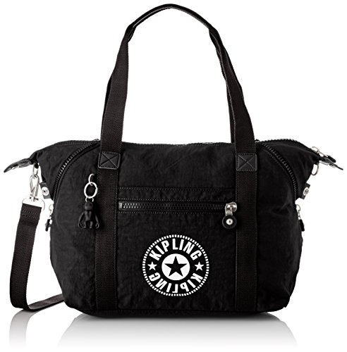 Kipling - Art Nc, Bolsos maletín Mujer, Negro (Lively Black), 20x44x27 cm (B x H T)