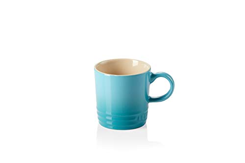 Le Creuset Tazas de expreso, 100 ml, Cerámica de gres, Azul Caribe