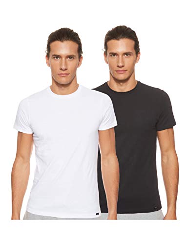 Lee Twin Pack Crew Camiseta, Multicolor (2 Pack Mix Aikw), XX-Large 2 para Hombre