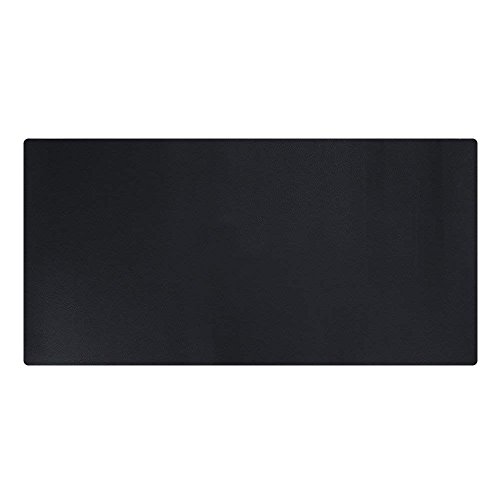 LiLan Alfombrilla de Escritorio Cuero Grande, 1200x600mm, Negro