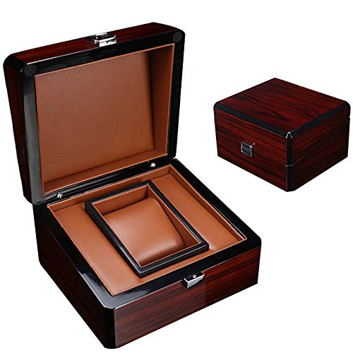 LMEI-WatchBox La Caja De Reloj/Caja De Almacenamiento De Reloj De Madera,Hermosa Cerradura/EnvíA Mujeres