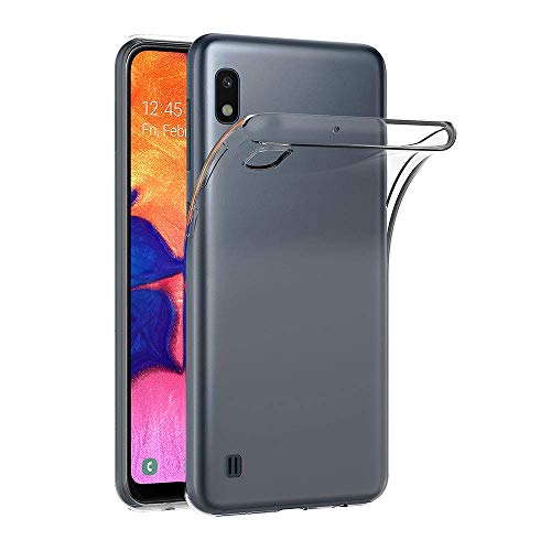 MaiJin Funda para Samsung Galaxy A10 (6,2 Pulgadas) Resistente a arañazos TPU Cubierta de Delgada Capa de Silicona en la Parte Posterior