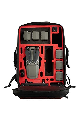 MC-CASES® Mochila para DJI Mavic 2 y DJI Smart Controller – Extremadamente cómoda – Mucho espacio