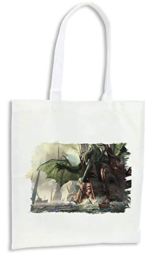 MERCHANDMANIA Pack 2 Bolsas Lovecraft LA Llamada DE Cthulhu Cocina Compra Kitchen