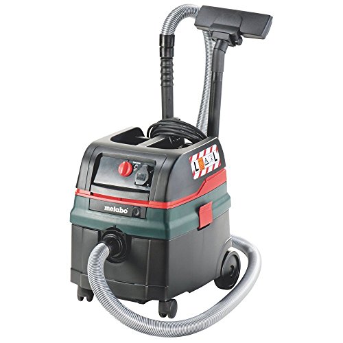 Metabo 6.02024.00 602024000-Aspirador para seco y húmedo ASR 25 L SC 1400W depósito 25 litros, 1400 W, 0 V, Negro