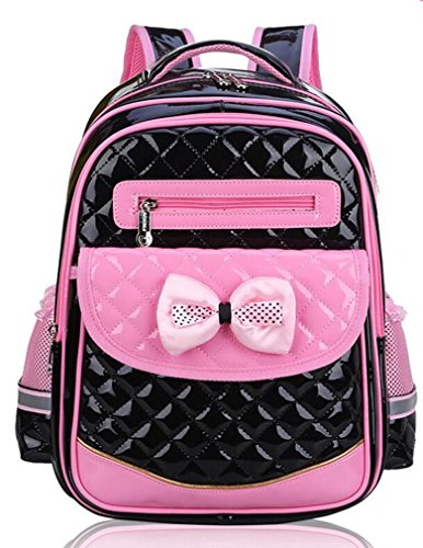 MTTLS Mochila mochila con cremallera de bolsillo de alta capacidad de sujeción reducir la carga niños niño pequeño mochila niño niña bolso de la escuela, 4, L