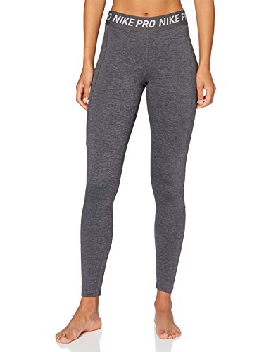 NIKE W NP Warm Tight New Mallas, Mujer, Oil Grey/htr/blac, L