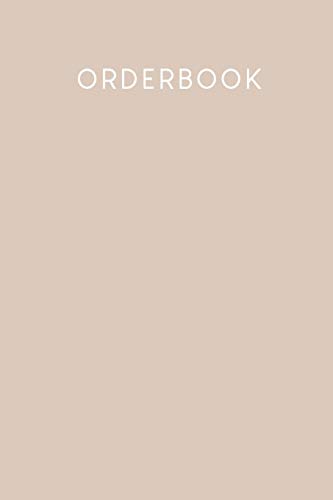 Orderbook: Entry of sales orders, practical for you to fill in | Design: Nude