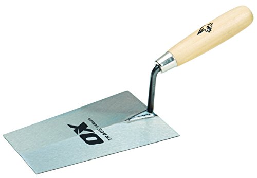 OX Trade Bucket Trowel - Mango de madera 180mm