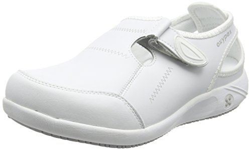 Oxypas Move 'Lilia' Slip-resistant, Antistatic Leather Nursing Shoes with Coolmax Lining