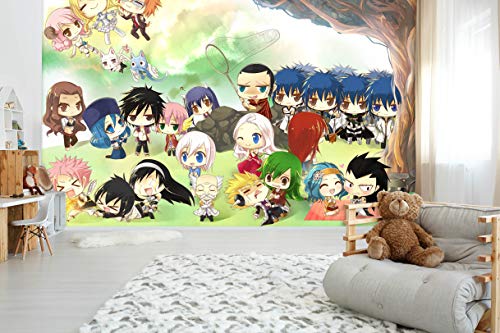 Papel pintado 3D Fairy Tail 243 Japan Anime Game Wallpaper Mural de pared extraíble | Papel pintado autoadhesivo grande Acmy Reino Unido (necesita pegamento), 208 x 146 cm (ancho x alto).