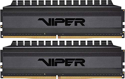 Patriot Viper 4 Blackout Series DDR4 32GB (2 x 16GB) 3600MHz Módulo de Memoria Alto Rendimiento - PVB432G600C8K