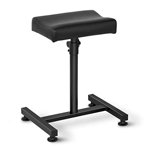 Physa Soporte Para Pedicura PHYSA FR-1 (Altura: 49-74,5 cm, Dimensiones: 24 x 33 cm, Relleno: espuma, Tapicería: plástico) Negro