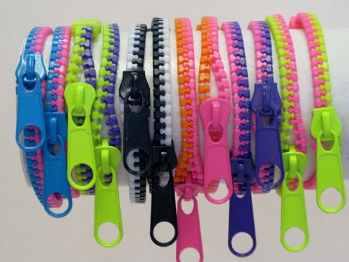 Pulseras Cremallera Zipper. Pulseras de Moda