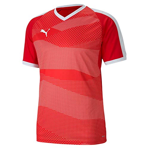 PUMA Teamfinal Indoor Jersey Camiseta, Hombre, Red White, M