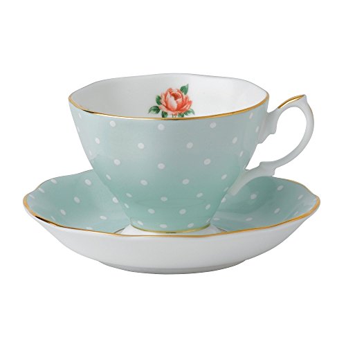 Royal Albert Polka Rose Vintage Tea Cup and Sosa por TCS (Japan Import)
