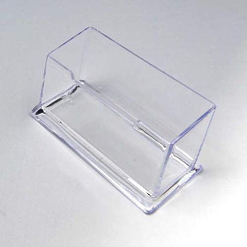 sahnah Clear Desk Shelf Storage Display Stand Acrylic Plastic Transparent Desktop Business Card Holder