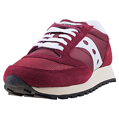 Saucony Jazz Original Vintage, Zapatillas de Cross Unisex Adulto, Morado (Burgundy/White 11), 42 EU