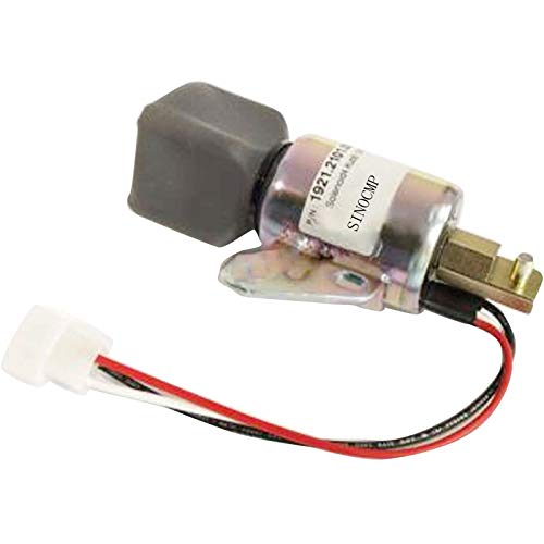 SINOCMP 1756ES-12SUC5B1S5 SA-5176-12 Parada Solenoide Válvula 12V Para Kubota Diesel,3 meses de garantía