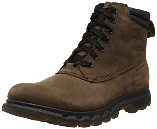 Sorel Portzman Lace, Botas de Nieve Hombre, Marrón (Tobacco/Black), 45 EU