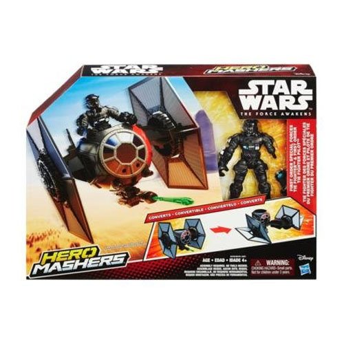 Star Wars - Hero mashers vehículo de Ataque + Figura (Hasbro B3701)