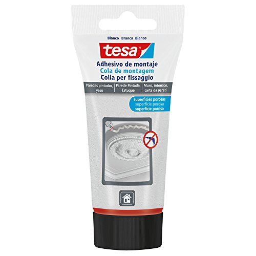 tesa 77933-00001-00 77933-00001-00-Smart Mounting System Permanente SMS Adhesivo Montaje 90g/80ml Pared Pintada, Not_applicable